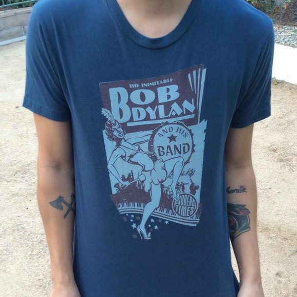 Next Level Apparel Other - Bob Dylan Band T-Shirt S